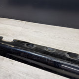 BMW E46 M3 01-06 RIGHT PASSENGER SIDE SKIRT ROCKER PANEL MOLDING CARBON BLACK