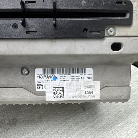 BMW F22 F30 F32 F80 F82 M3 M4 NBT EVO HU Headunit Radio HARMAN ID4 *Notes*