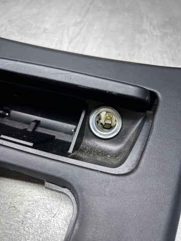 2008 BMW E93 M3 MANUAL CCC LEATHER CENTER CONSOLE TRIM