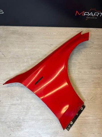 W205 Mercedes C63 AMG Sedan OEM Front Right Passenger Aluminum Fender Red