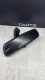 08-13 BMW 135i Rear View Mirror Black E82 E88 9166264 Garage Button 128 OEM