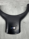 OEM 01-06 BMW E46 M3 Lower Steering Wheel Trim Cover Plate Black