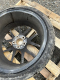 ESR RF2 19x9.5 ET35 5x120 HB 72.56 Silver Wheel Rim *1 Crack 3 Bends