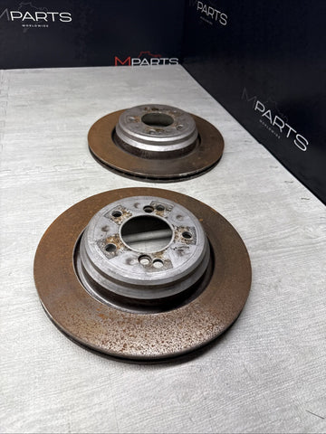 01-06 BMW E46 M3 Rear Discs Brakes Rotors Zimmerman