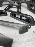 01-06 BMW E46 M3 Convertible Interior Armrests Trim Set Titan Shadow Grey