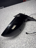 2006-2008 BMW E63 E64 M6 Door Left Driver Mirror Sapphire Black *Broken Glass