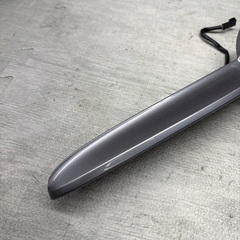 01-06 BMW E46 M3 Convertible Trunk Lid Grip Key Deck Handle Silver Gray