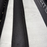 2001-2006 BMW E46 M3 Coupe Front A Pillars Trims Cover Black OEM *Peeling*