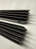 AUTOTECKNIC REPLACEMENT CARBON FIBER FENDER GRILLES GRILLS TRIMS BMW E46 M3