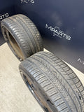 NISSAN GTR R35 FRONT & REAR SET ALLOY WHEELS RIMS BLACK OEM STAGGERED