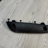 01-06 BMW OEM E46 M3 Titan Shadow Black Vert Trim Armrest + Pad Left Driver Rear