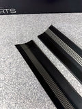 94–99 BMW E36 M3 2 Coupe Door Sill Trim Left & Right Pair Black OEM