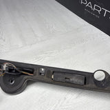 01-06 BMW E46 M3 Convertible Trunk Lid Grip Key Deck Handle Carbon Black *Notes*