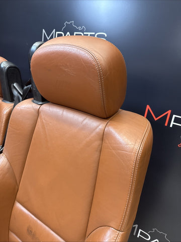 01-06 BMW E46 M3 Convertible Interior Front Heated Seats Cinnamon