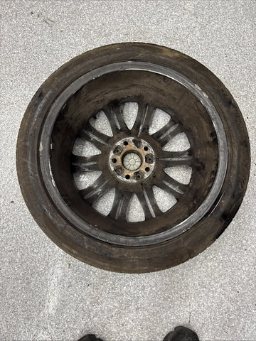 01-06 BMW E46 M3 Factory Front 18x8 M Double Spoke Alloy Style 67 Wheel 18" OEM