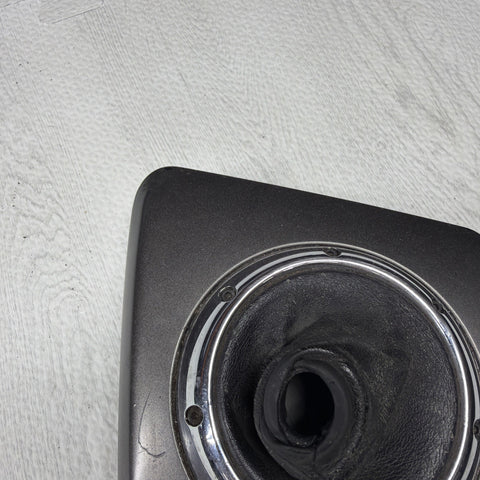 01-06 BMW E46 M3 Center Dome SMG Shift Plate Titan Shadow Grey