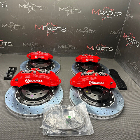 08-13 BMW E90 E92 E93 M3 BREMBO Big Brake Kit Calipers Rotors Set NEW Plug Play