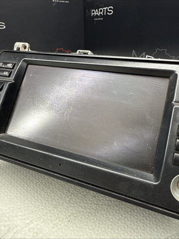 BMW OEM E46 325 328 330 M3 FRONT RADIO NAVIGATION SCREEN MONITOR *PIXEL DAMAGE