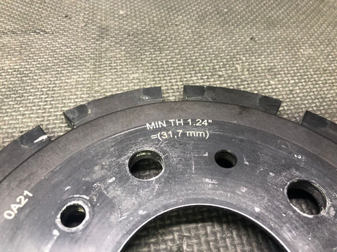 19-23 Ferrari F8 Tributo Rear Right Passenger Carbon Ceramic Rotor Hat