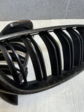 15-20 BMW F80 F82 F83 M3 M4 FRONT BUMPER KIDNEY GRILLES CARBON FIBER