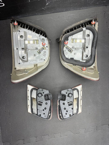 BMW OEM E46 03-06 CONVERTIBLE ONLY TRUNK TAIL LIGHTS LED TAILS BRAKE LIGHTS SET