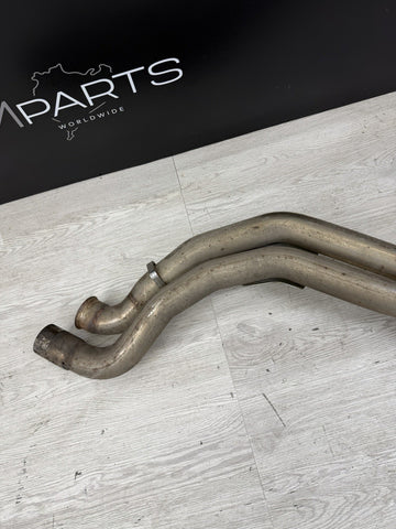 01-06 BMW E46 M3 Exhaust Section 2 Intermediate Mid Pipe Midpipe Resonated