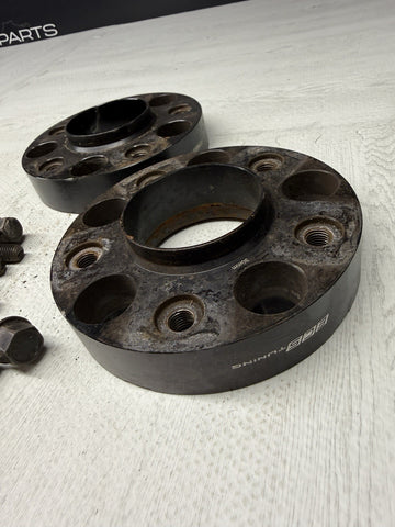 30MM Spacers + Extended Bolts PAIR 5x120 BMW E SERIES Ecstuning