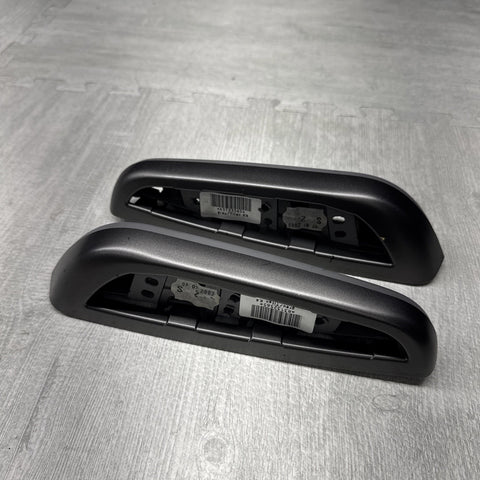01-06 BMW OEM E46 M3 Titan Shadow Gray Vert Trim Armrest Left Right Rear