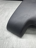01-06 BMW E46 M3 Center Console Armrest Arm Rest Black Leather Excellent Shape