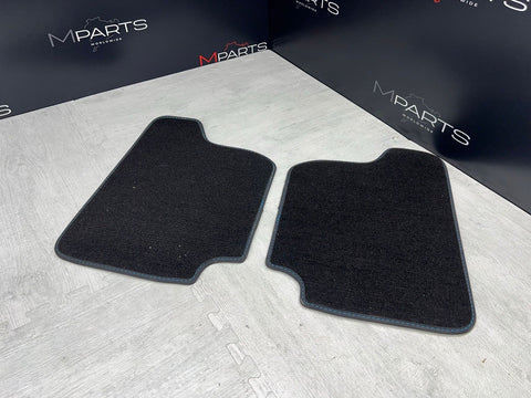 16-20 OEM BMW F87 M2 Black Rear Carpet Floor Mats
