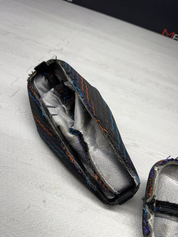 01-06 BMW E46 M3 Shift Knob Shifter & Parking Boots M Rain Hurricane