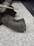 BMW E46 M3 OEM (2001-2006) BRAKE AIR INLET DUCTS + BRACKETS PAIR *1 BROKEN TAB
