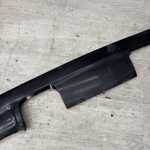 01-06 BMW E46 M3 Rear Bumper Lower Lip Diffuser Trim Panel OEM Carbon Black