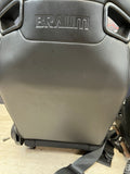 BMW Front BRAUM Sport Seats Black Pair