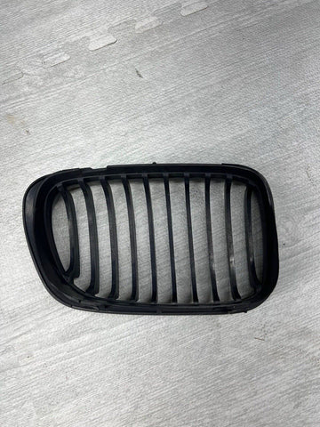 01-06 BMW E46 M3 Front Kidney Grille Left Driver Matte Black