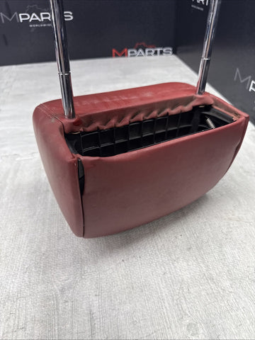 2001-2006 BMW E46 M3 Convertible Rear Headrest Head Rest Imola Red OEM