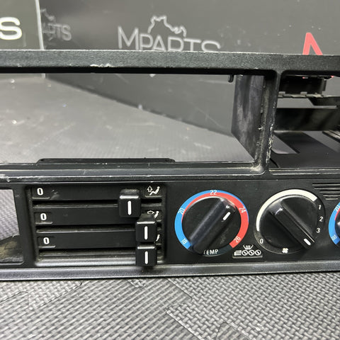 1988-1995 BMW E34 M5 FRONT AC CLIMATE CONTROLS HEATER SWITCHES