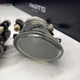 01-06 BMW E46 M3 Front Left Right Passenger Driver Bumper Fog Lights Clear OEM