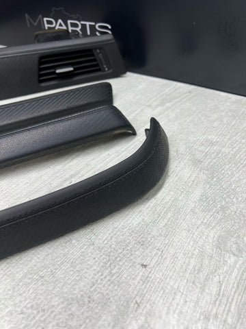 08-11 BMW E90 M3 Interior Trim Set Carbon Leather OEM Genuine
