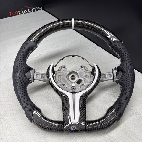 15-20 BMW F80 F82 F83 M3 M4 OHC Carbon fiber Steering Wheel Manual DCT
