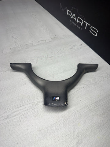 OEM 01-06 BMW E46 M3 Lower Steering Wheel Trim Cover Plate Titan Shadow Grey