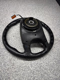 95-99 BMW E36 M3 Steering Wheel Black 4 Spoke