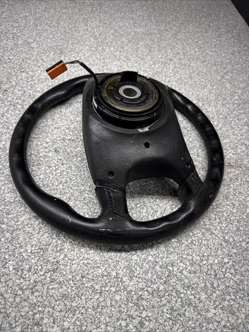 95-99 BMW E36 M3 Steering Wheel Black 4 Spoke