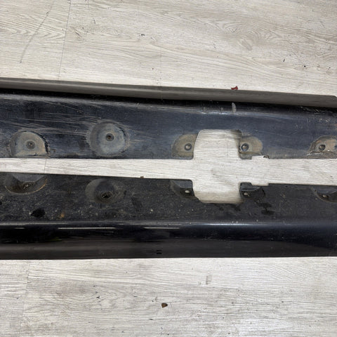 01-06 BMW E46 M3 Rocker Panel Side Skirts OEM Jet Black *Notes*