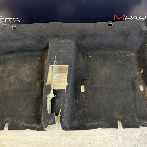 01-06 BMW E46 M3 OEM Coupe 2dr Rear Black Floor Carpet Interior *Notes*