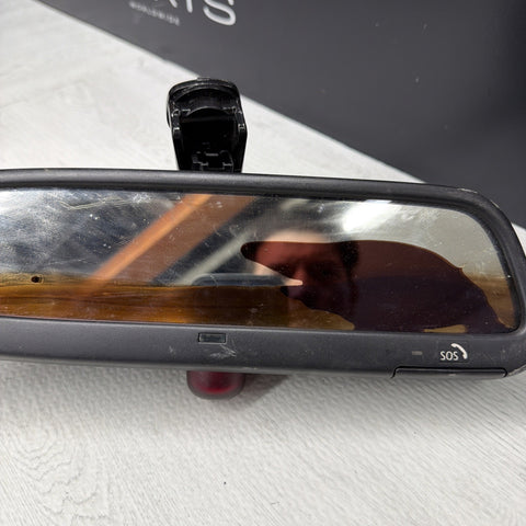 01-06 BMW E46 M3 Rearview Rear View Mirror SOS *Liquid Damage* Coupe
