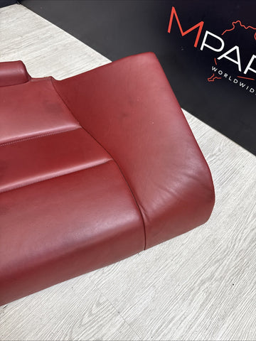 2001-2006 BMW E46 M3 Coupe Rear Seat Bottom Bench Imola Red OEM