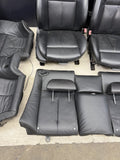 MBMW E64 M6 08-10 CONVERTIBLE FRONT REAR LEATHER SPORT SEAT BLACK DOOR CARDS