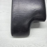 01-06 BMW E46 M3 Center Console Armrest Arm Rest Black Leather