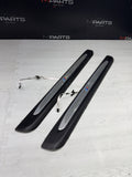 06-10 OEM BMW E63 E64 Illuminated Door Sills Covers Trim Entrance Plates Set